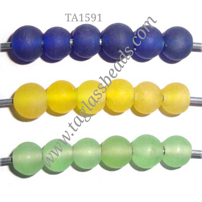 BASIC PLAIN GLASS BEADS