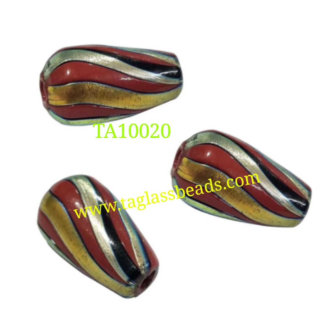 FURNACE MILLIFIORI GLASS BEADS