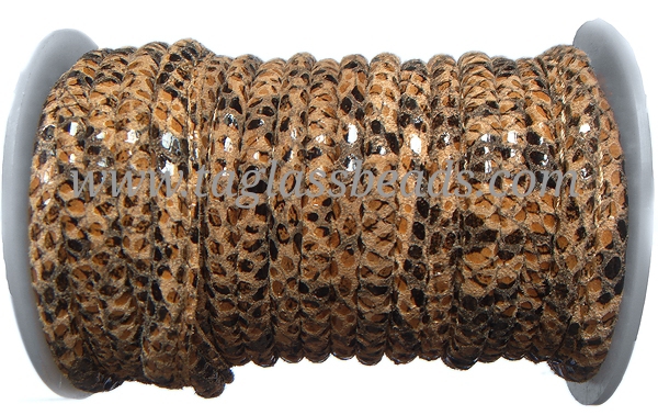 Stitched Leather Cord  Size	3.0 mm to 5.0 mm