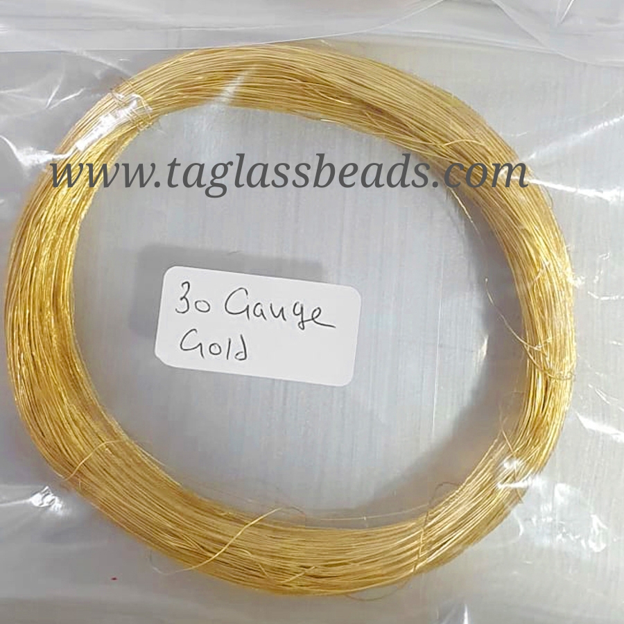 30 Gauge - Brass Wire Silver Price : $ 1.9 / Pkt Min. Order Quantity 10 Pkt