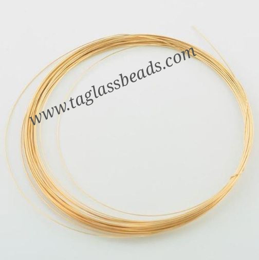 30 Gauge - Brass Wire Silver Price : $ 1.9 / Pkt Min. Order Quantity 10 Pkt