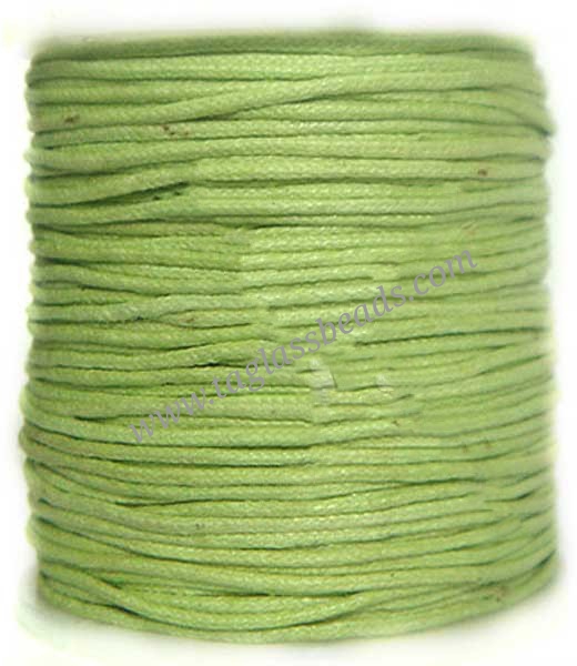 Cotton Wax Cord - Round Size 0.5 mm to 5.0 mm