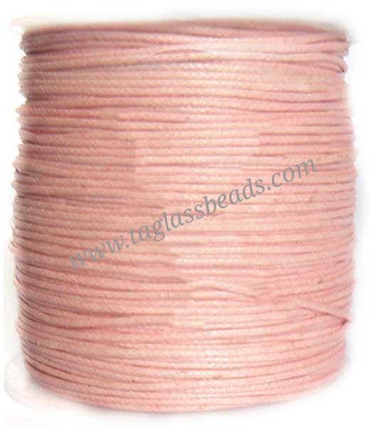 Cotton Wax Cord - Round Size 0.5 mm to 5.0 mm