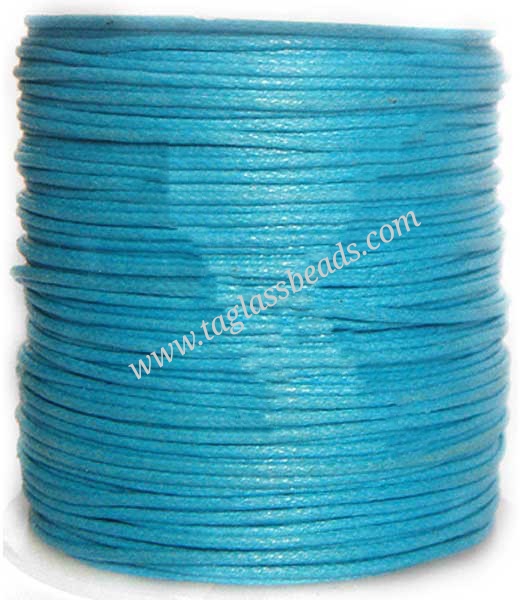 Cotton Wax Cord - Round Size 0.5 mm to 5.0 mm