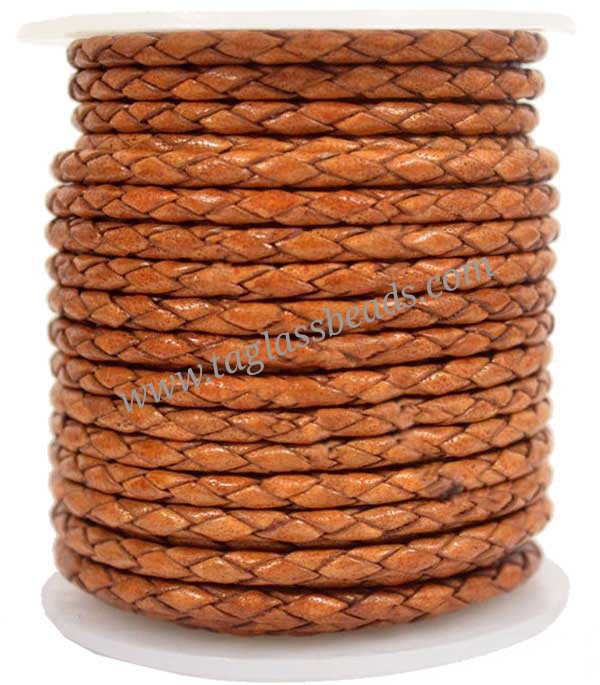 Leather Bolo Cord Size 3.0 mm to 8.0 mm