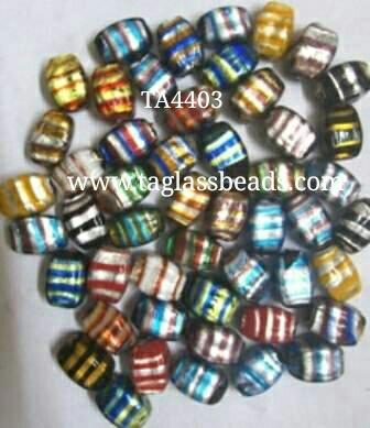 SILVER FOIL SMALL SIZE MIX BEADS