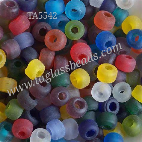 TRANSPRENT COLOUR CROW BEADS SIZE 9 MM PRICE $ 16.00 PER KG