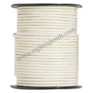 Round Leather Cord Sizes Avl : 0.5 mm to 5.0 mm