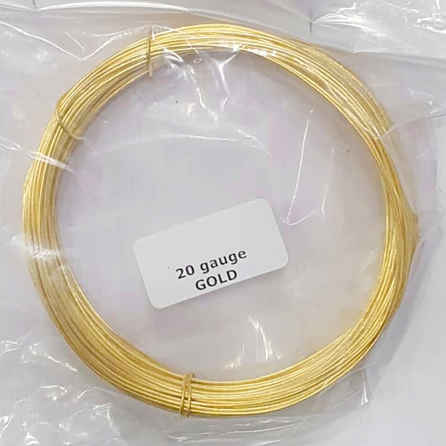 30 Gauge - Brass Wire Silver Price : $ 1.9 / Pkt Min. Order Quantity 10 Pkt